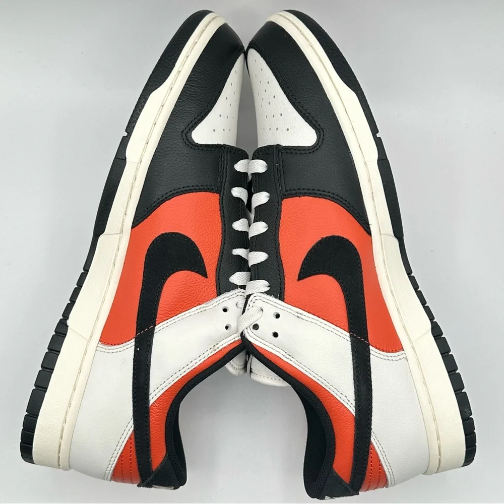 Men’s Nike Dunk Low Retro Phantom/Black-Vintage Coral HQ4988-030 Size 11 New - Picture 10 of 12